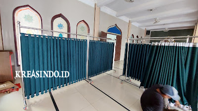 Hijab Masjid Pesanan Masjid Jami' Arrahim Kalideres Jakarta Barat