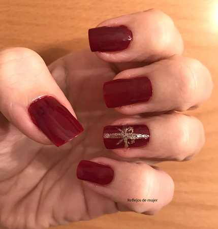 Manicura de Reyes para el RetoNavidad18