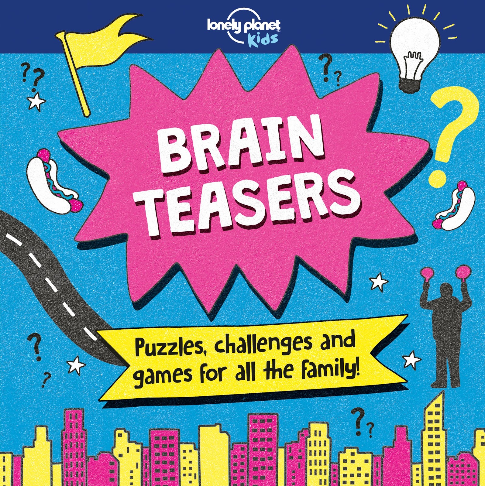 Brain Teasers for Kids. Lonely Planet США разворот.