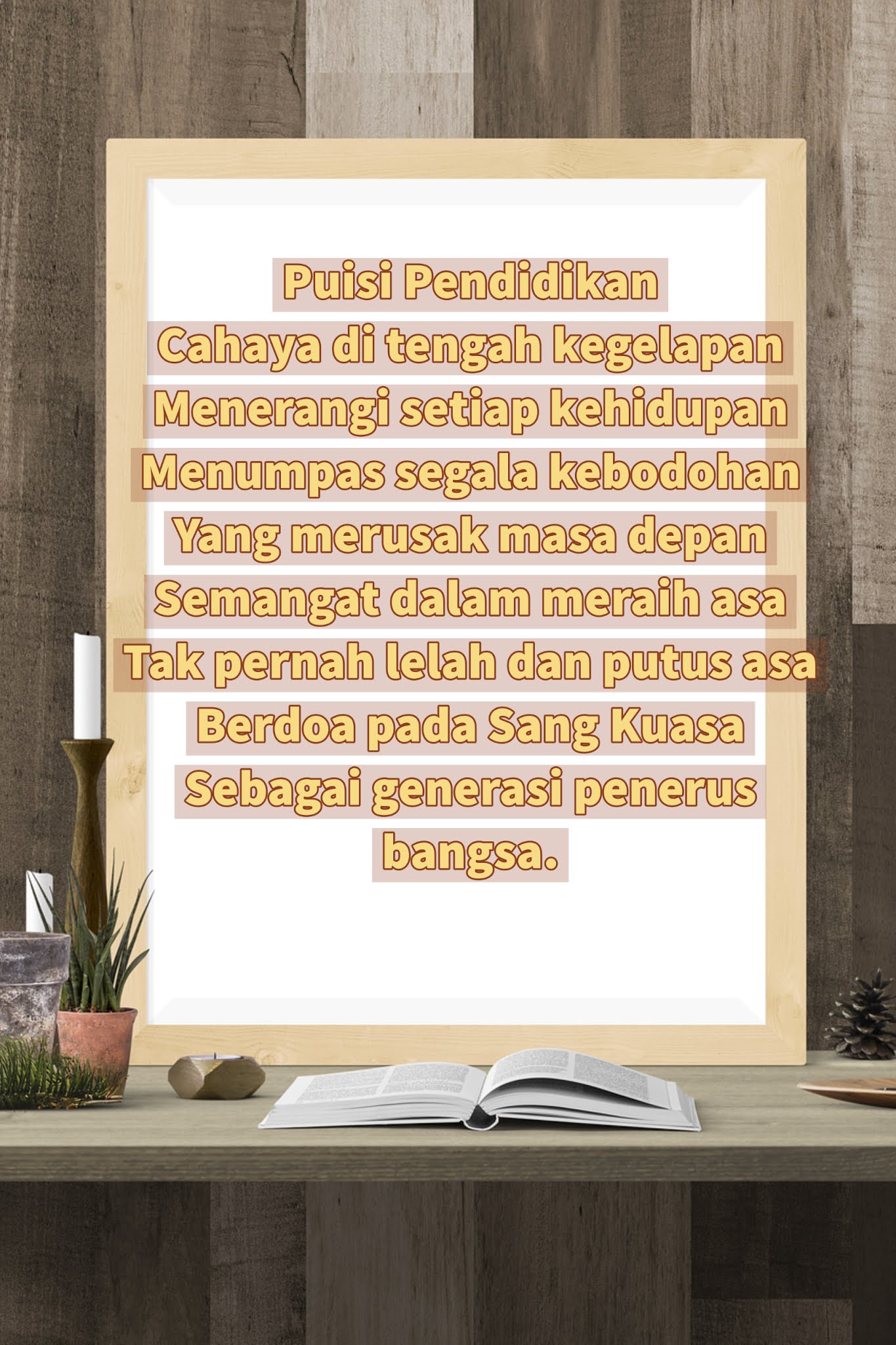 Puisi Pendidikan Pendek Singkat Bagus Banget Education Puisi Pendidikan Pendek Singkat Bagus Banget Education