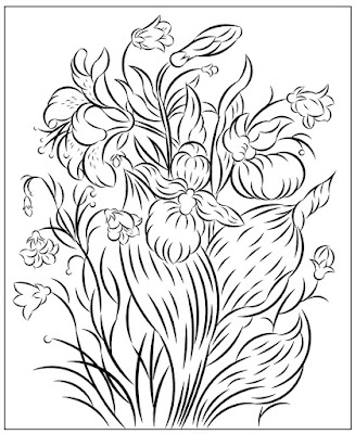 Nicole's Free Coloring Pages: SUMMER FLOWERS * COLORING PAGES
