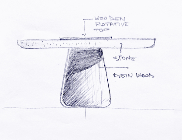 Koba table by Zanat Koba table by Zanat