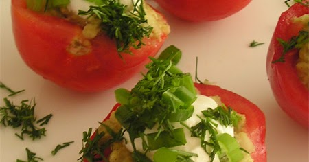 Mexican Plum-Tomato Cups - Healthy Snack Recipes Blog