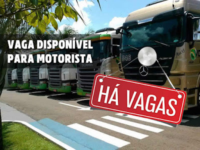 vaga para motorista