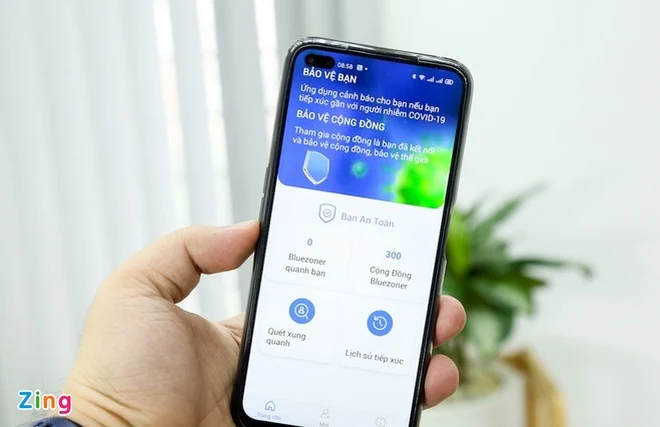 Nhà mạng tặng 5 GB data khi cài ứng dụng Bluezone Nhà mạng tặng 5 GB data khi cài ứng dụng Bluezone