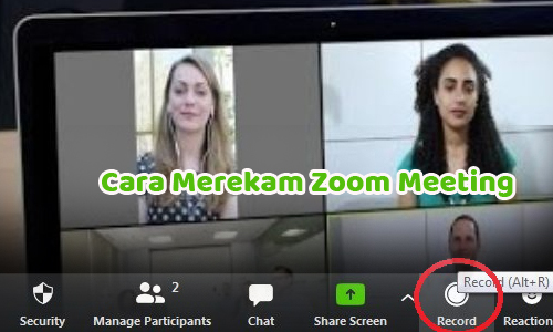 Cara Merekam Zoom Meeting Di Laptop Dan Android