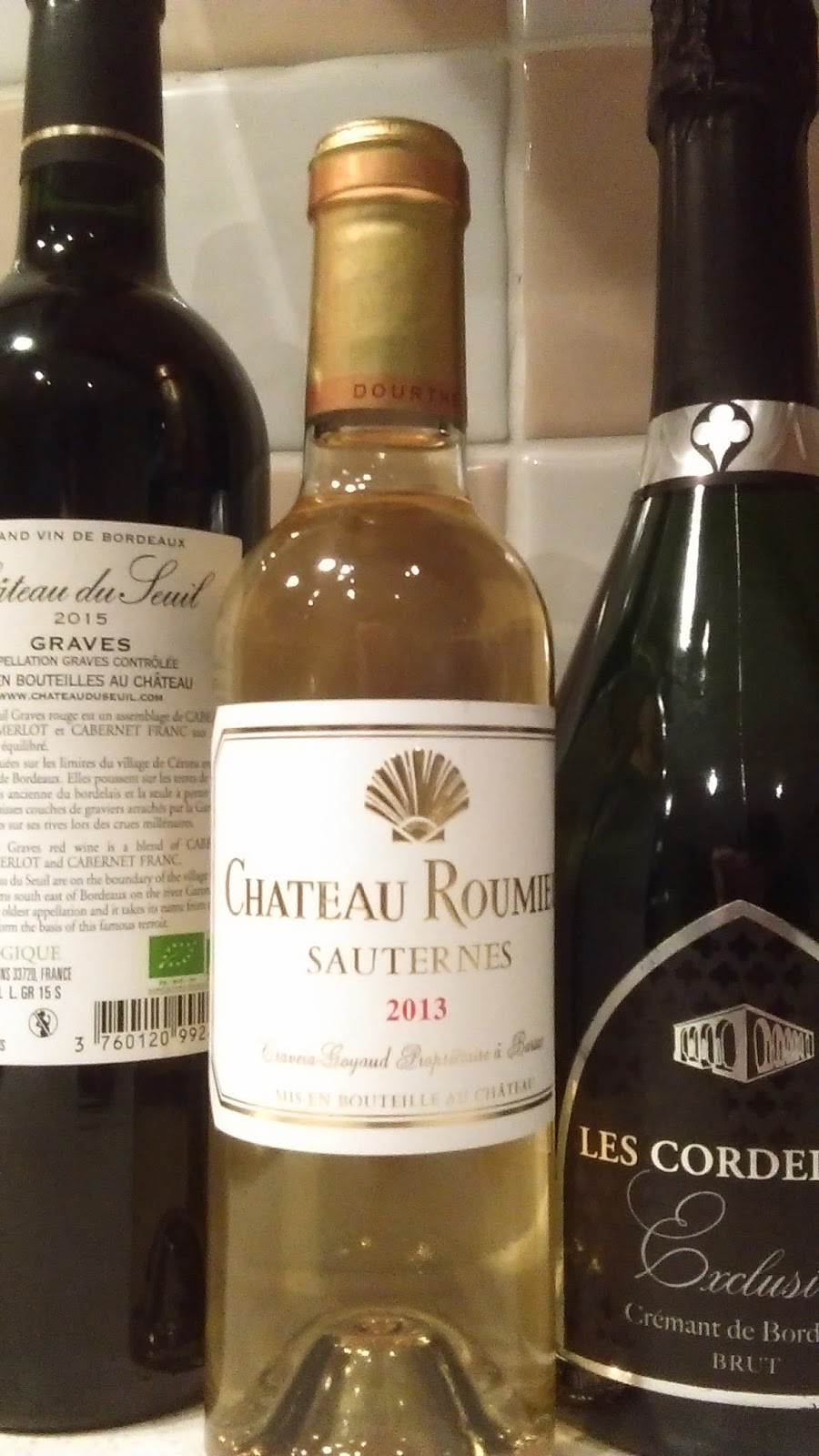 The Cambridge Wine Blogger Three Bordeaux Wines