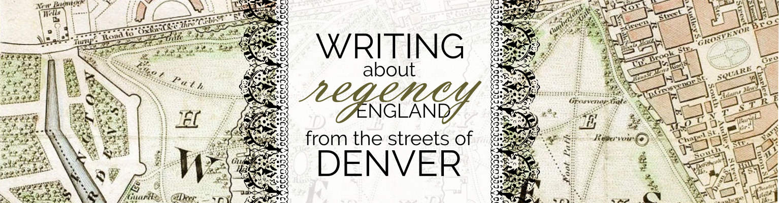 Writing about Regency England, Colorado and More