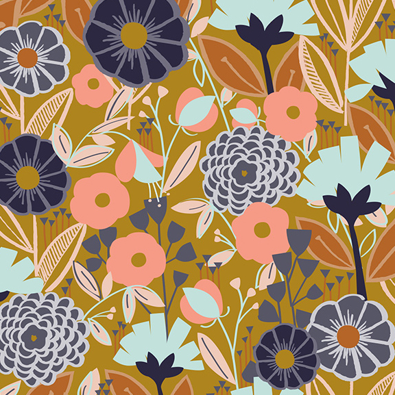 print & pattern FABRICS megan carter / cotton + steel