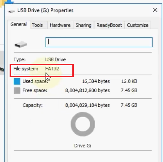 Cara Merubah Format ntfs ke fat32 Lewat Cmd FHXploit