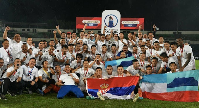  Sabah Julang Trofi juara Liga Perdana 2019