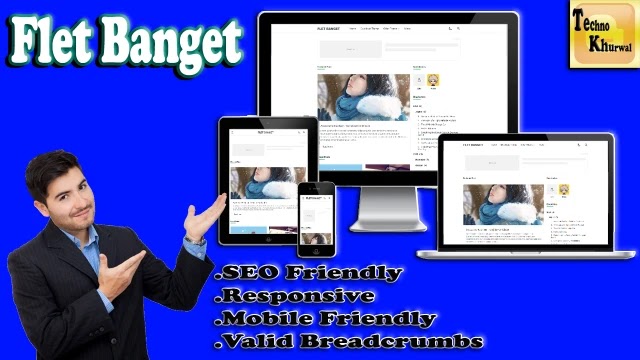 Flet Banget Premium Responsive Blogger Template 2021