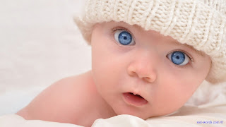 اجمل صور اطفال عيون زرقاء
