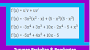 Contoh Soal Turunan Fungsi Perkalian dan Pembagian