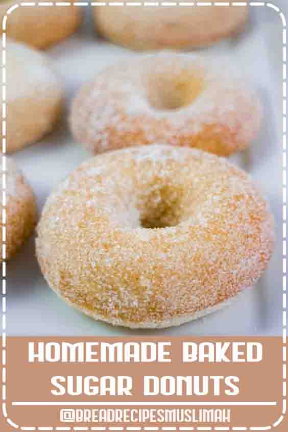 HOMEMADE BAKED Sugar Donuts recipe that is easy to make and ready in 15 minutes. These simple and extra soft donuts taste just like raised sugar donuts from your favorite bakery! #Bread #Recipes #homemade #breakfast HOMEMADE BAKED Sugar Donuts recipe that is easy to make and ready in 15 minutes. These simple and extra soft donuts taste just like raised sugar donuts from your favorite bakery! #Bread #Recipes #homemade #breakfast