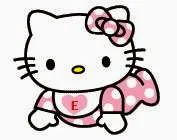 Alfabeto Hello Kitty bebé E.
