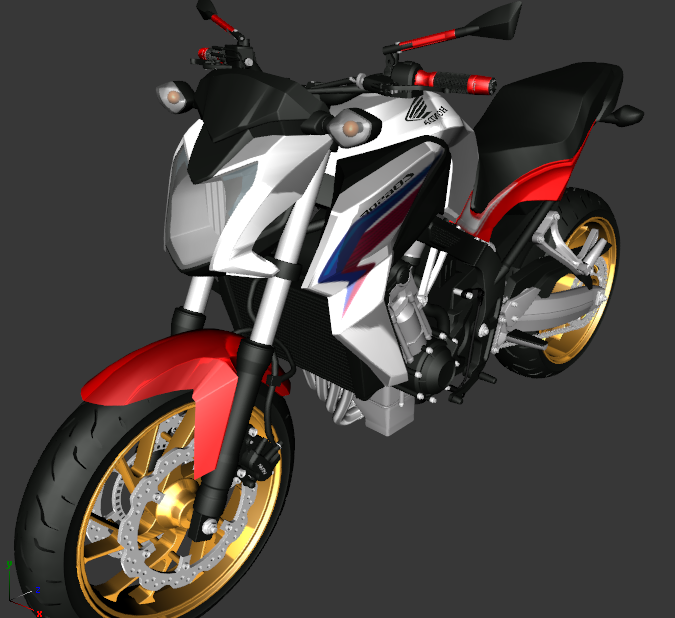 GTA SA - CB 650F EDIT - R3D GTA MODS