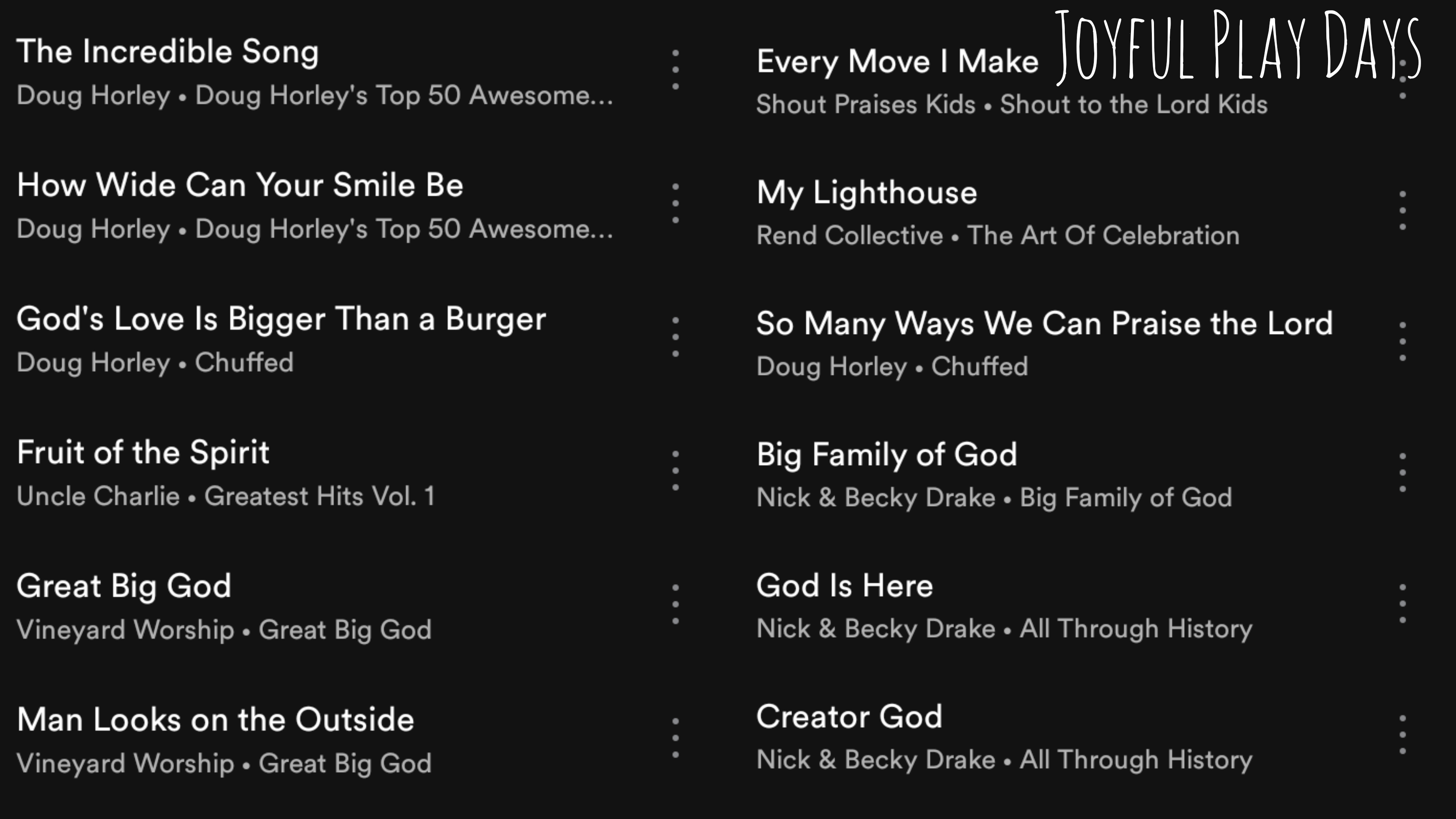 The Best Children's Worship Music