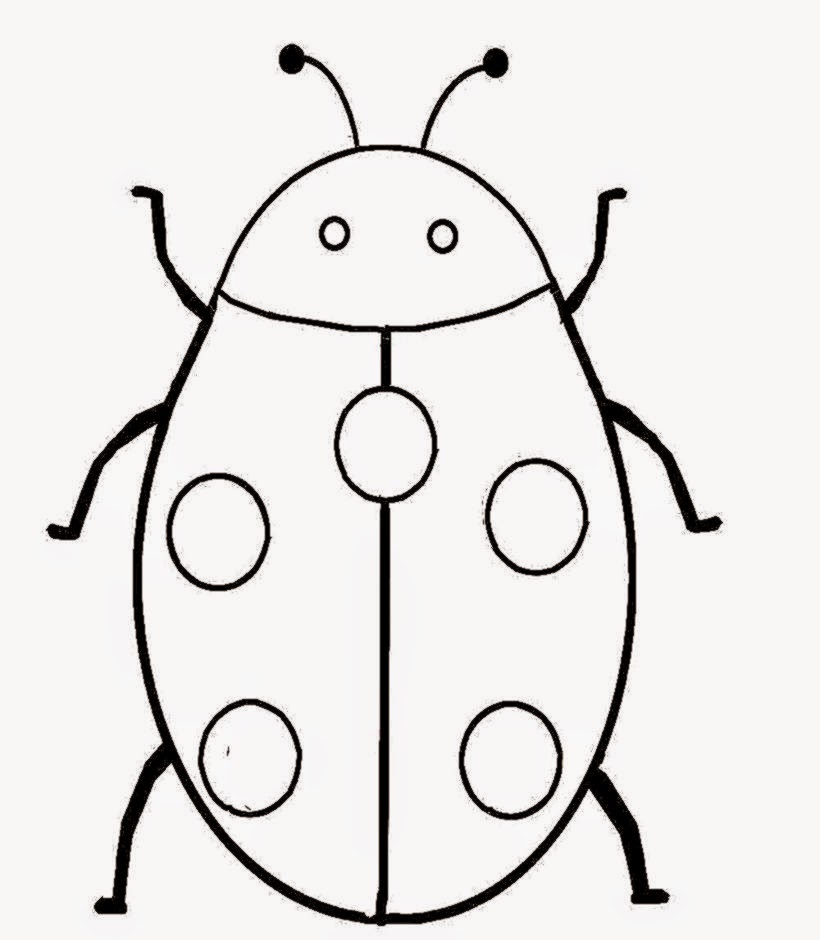 lady bug coloring book pages - photo #25