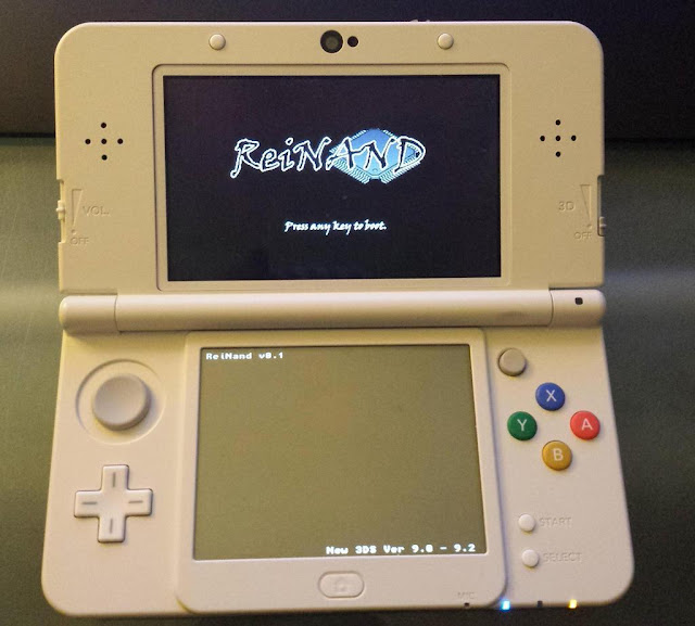 CFW ReiNand v_3.5.1 Mod Download Novo 3DS New 3DS