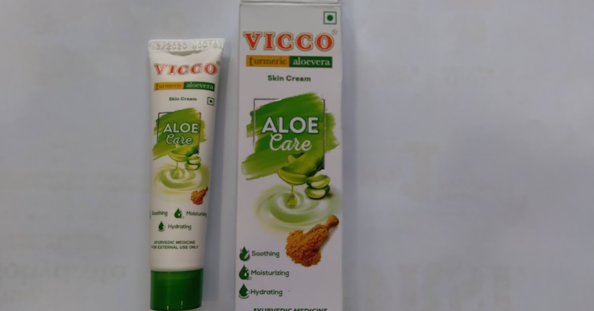Vicco Turmeric Aloe vera Skin Cream Uses Ingredients Price and How to Use