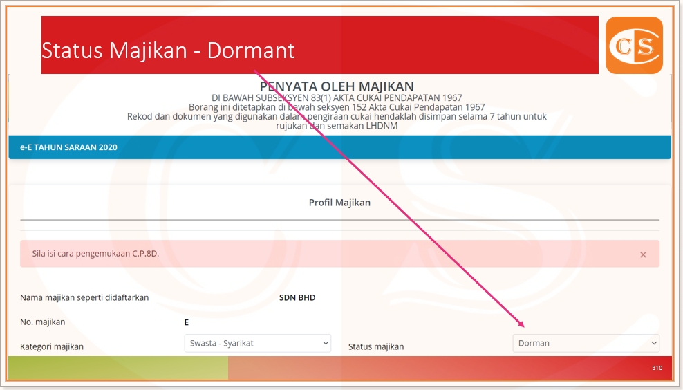 Cukai ditanggung oleh majikan