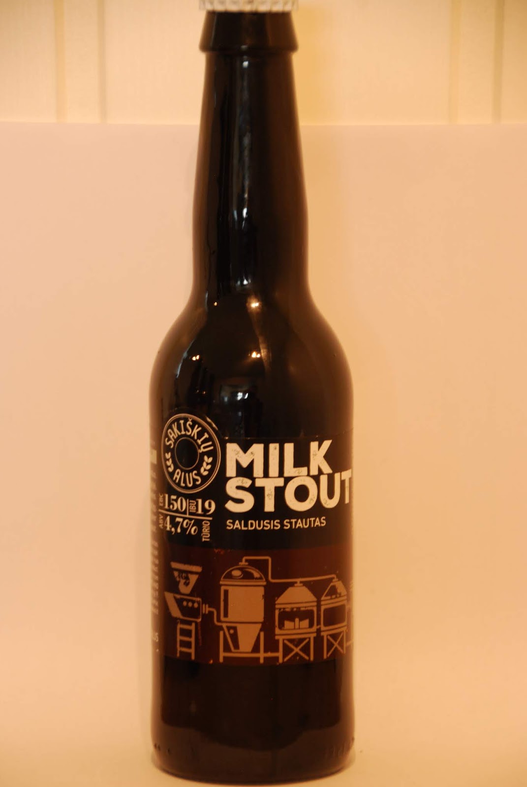 pils Sakiskiu Alus Milk Stout