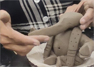 How to Make Eco-Friendly Ganpati from Clay at Home (Maticha Ganpati)