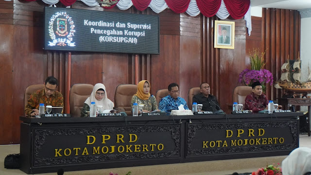 Bersama KPK RI, Kota Mojokerto Siap Laksanakan MCP