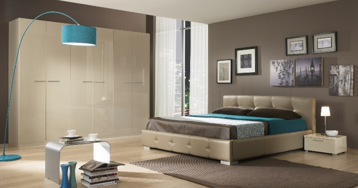 Dormitorios en marrón y turquesa - Dormitorios colores y estilos
