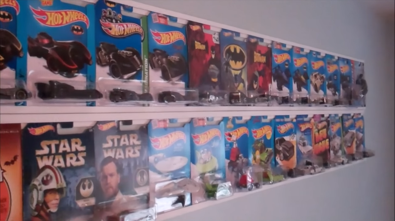 Diy Hot Wheels Room Border Display Video Rediscover The 80s