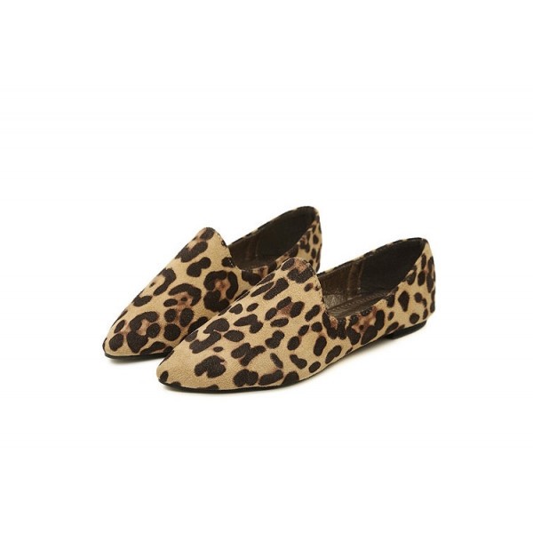 Hungry And Nostalgic Leopard Print Shoes By Fsj Shoes