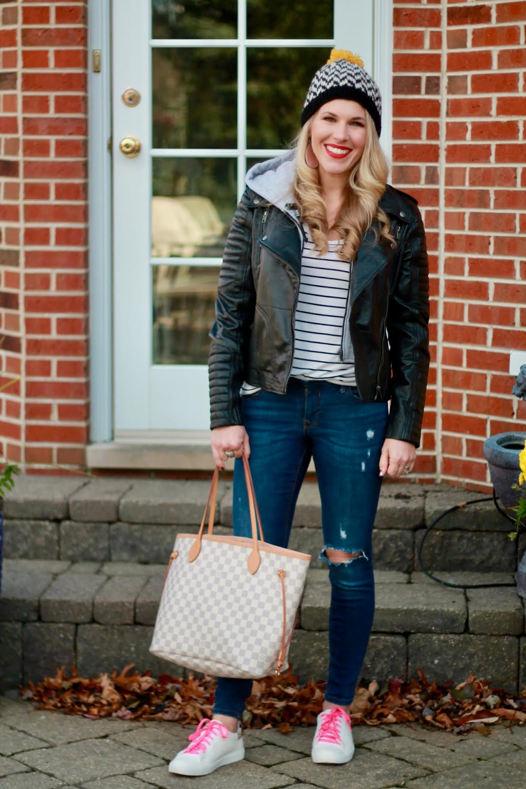 Moto Jacket from Day to Night & Confident Twosday Linkup - I do deClaire