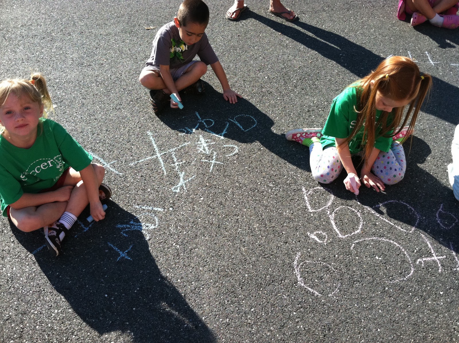 Mrs. Parzych's Kindergarten: Kindergarten Literacy Outdoors!