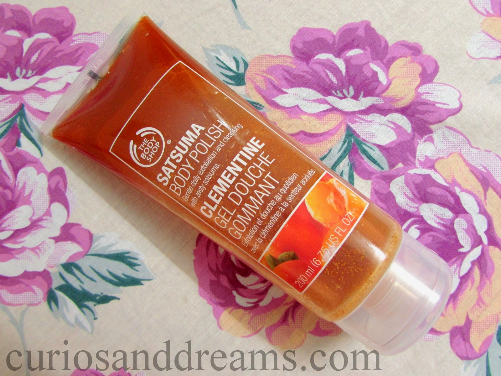 The Body Shop Satsuma Body Polish Review Curios and Dreams Indian