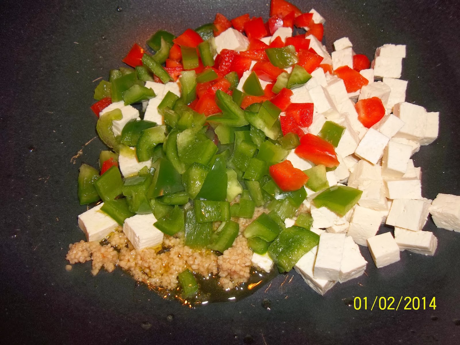 RECIPES FROM GINGER'S KITCHEN: TOFU VEGGIE SCRAMBLE