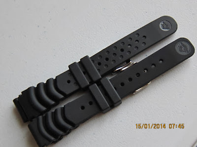 Original Seiko Diver Rubber Strap 20mm 