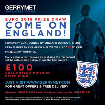 Click to buy tooling and enter the Euro 2016 prize draw!
