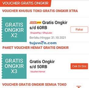 cara gunakan voucher 10.10 shopee