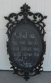 Scrolly Chalkboard (SOLD)