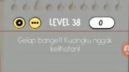 Jawaban Gelap Banget Kucingku Nggak Kelihatan Brain Test Level 38 Area Tekno