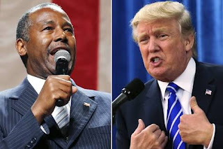 DONALD TRUMP AND BEN CARSON DONALD TRUMP AND BEN CARSON