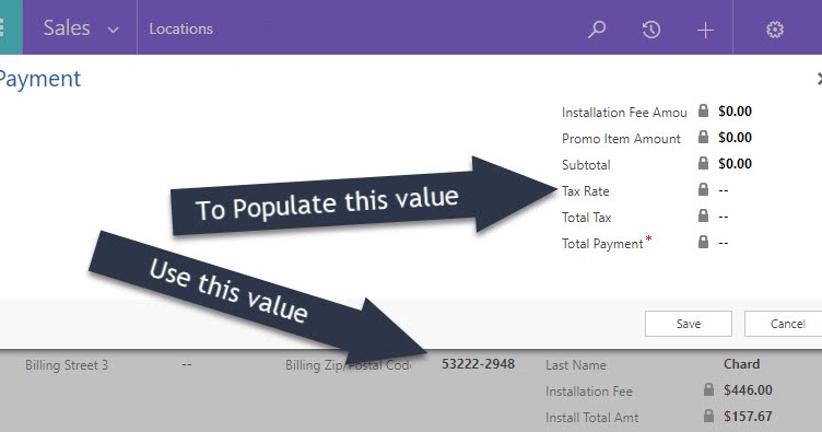 Debugging Quick Create Form Parameters