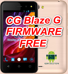 CG Blaze G V1.0 Stock Rom/Firmware/Flash file Download