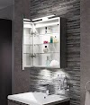 mirror cabinet for bathroom with lights