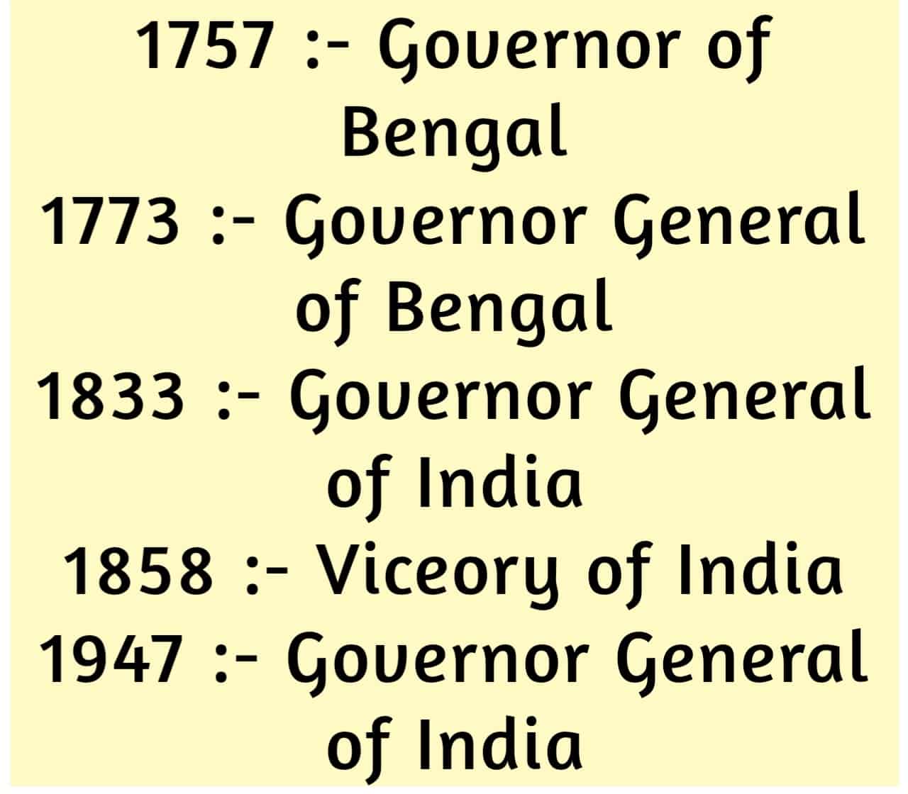 Breif Study about [Governor Generals of India] UPSE CSE PSE Every