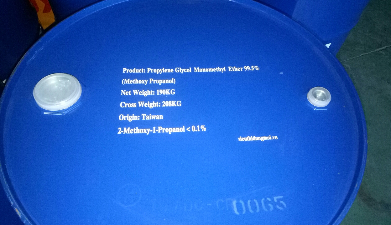 PROPYLENE GLYCOL METHYL ETHER (1-Methoxy-2-propano) (dung môi PM) C4H10O2, CAS No: 107-98-2