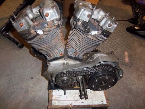 RETROSYNDICATE: Engine Sportster Ironhead 1981