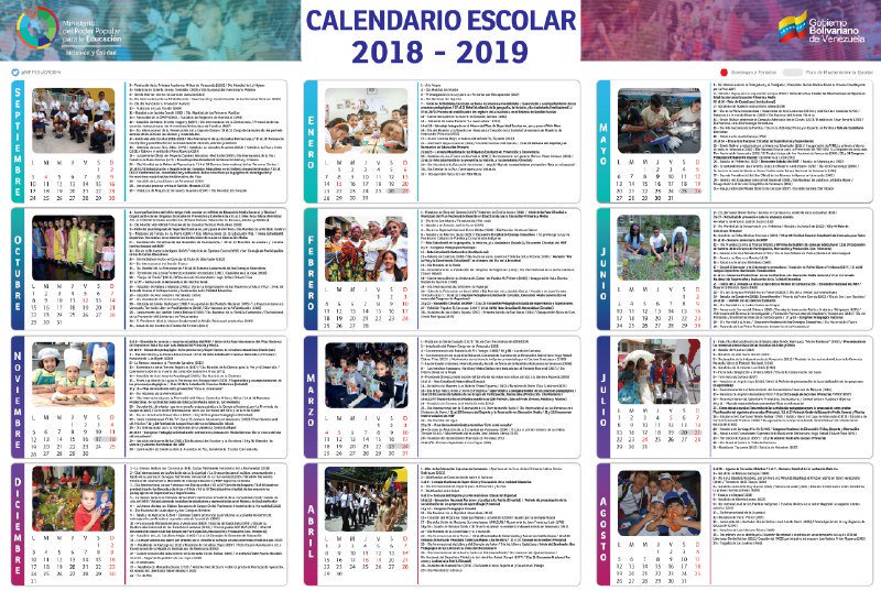Calendario Escolar 2018-2019