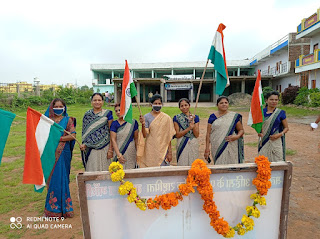 निशा कांवेंट में मनाया स्वतंत्रता दिवस